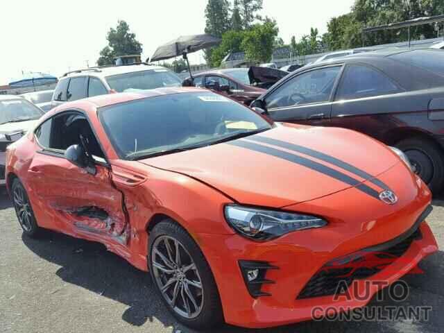 TOYOTA 86 2017 - JF1ZNAA14H8707241