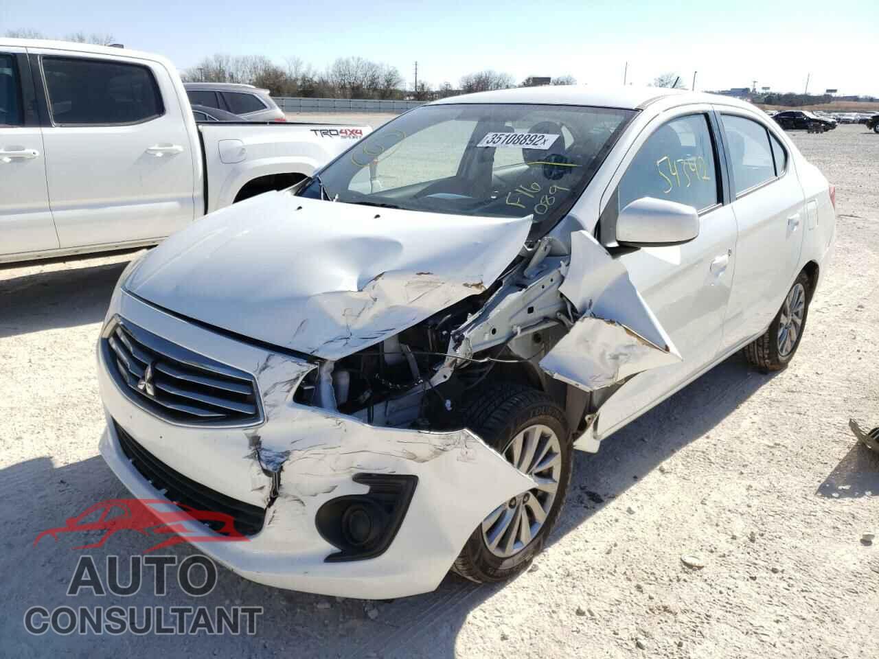 MITSUBISHI MIRAGE 2018 - ML32F3FJXJHF16089
