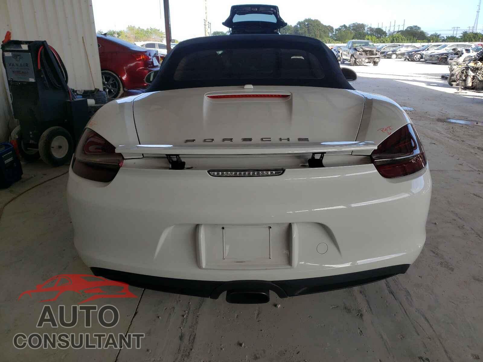 PORSCHE BOXSTER 2016 - WP0CA2A80GS120244