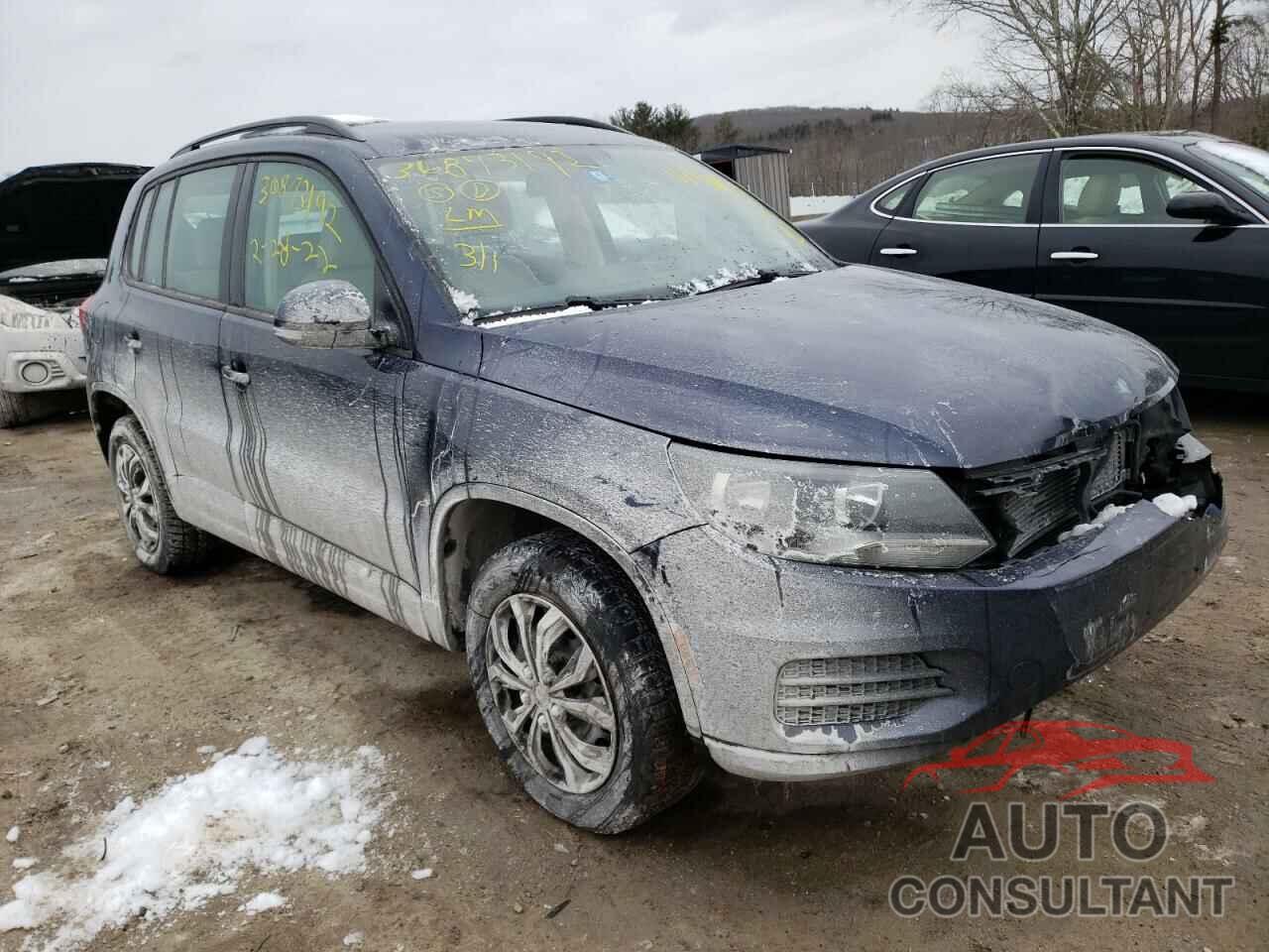 VOLKSWAGEN TIGUAN 2016 - WVGBV7AX3GW593323