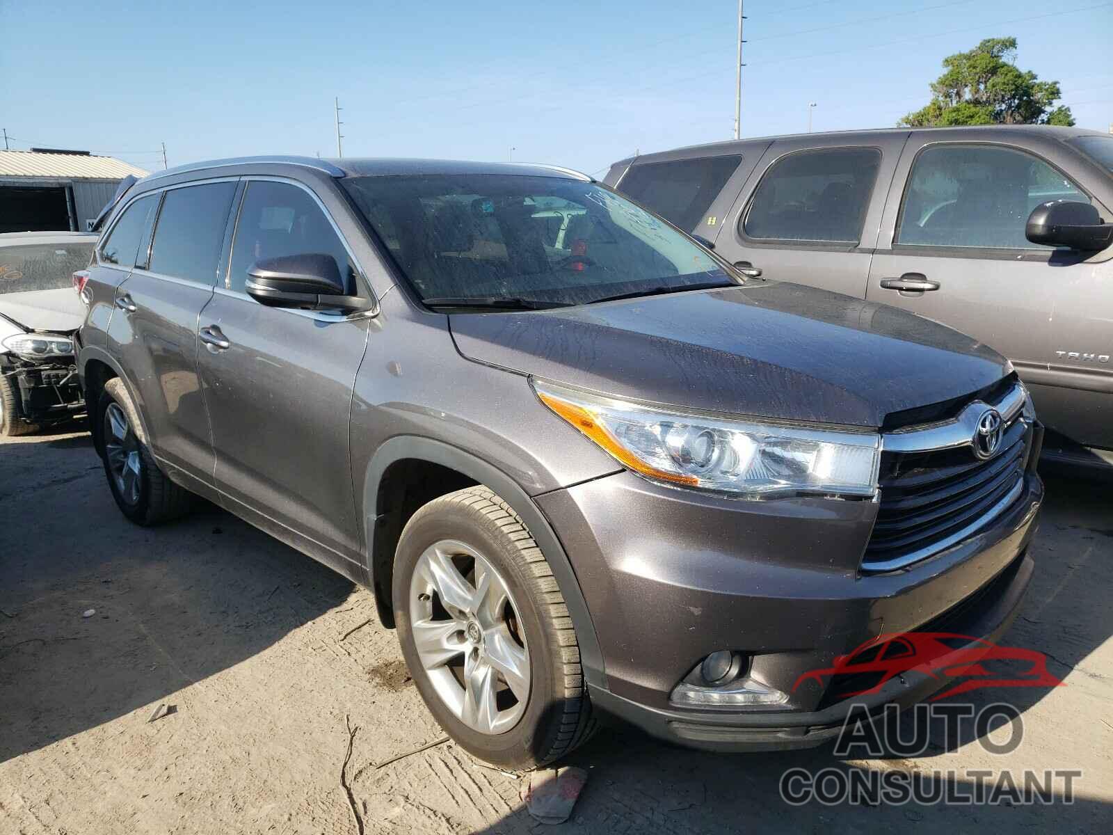 TOYOTA HIGHLANDER 2016 - 5TDYKRFH8GS186988