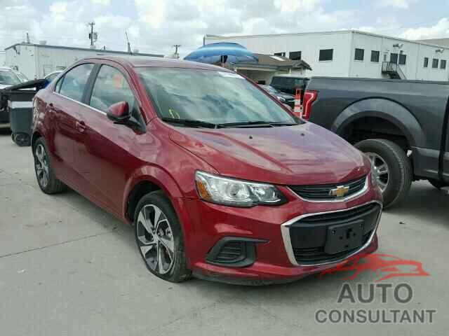 CHEVROLET SONIC 2017 - 1G1JF5SB6H4108585