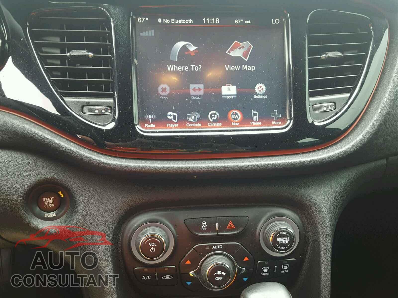 DODGE DART 2015 - 1C3CDFEB4FD119660