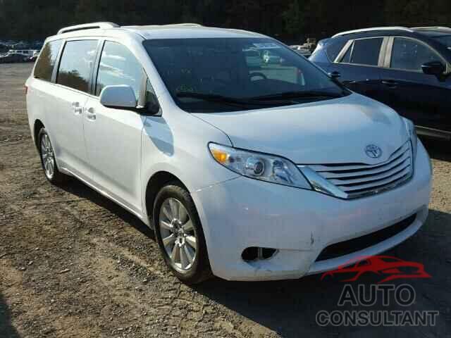 TOYOTA SIENNA 2015 - 5TDJK3DC6FS103711