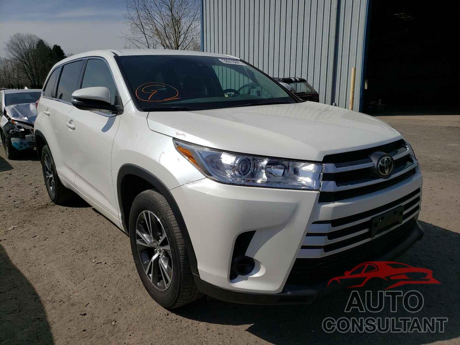 TOYOTA HIGHLANDER 2017 - 5TDZARFH5HS027094