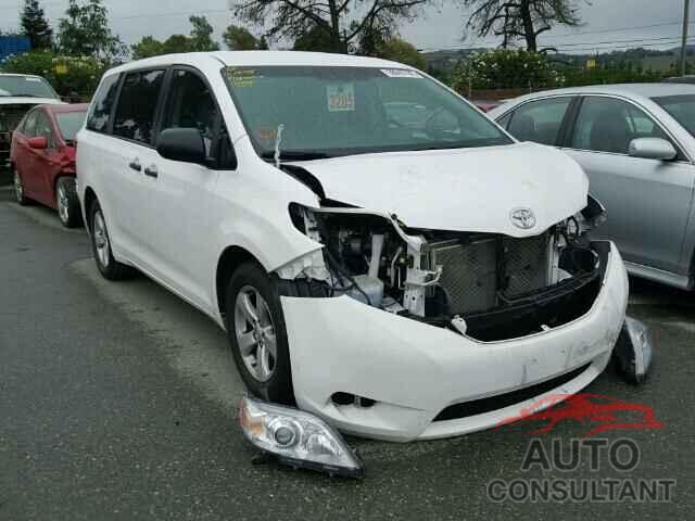 TOYOTA SIENNA 2015 - 5TDZK3DC0FS663680