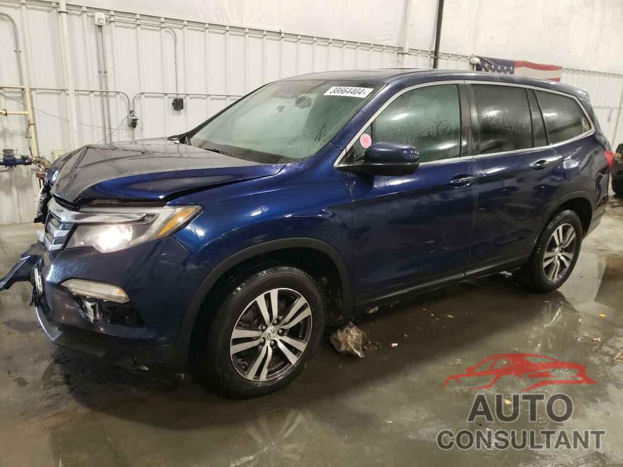 HONDA PILOT 2017 - 5FNYF6H69HB078965