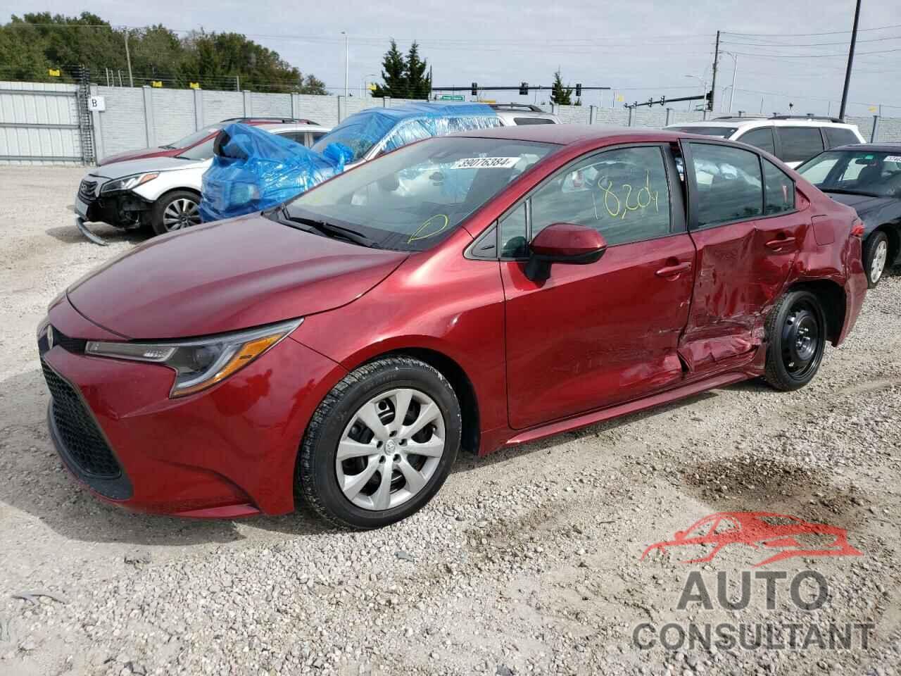TOYOTA COROLLA 2022 - 5YFEPMAE1NP375881