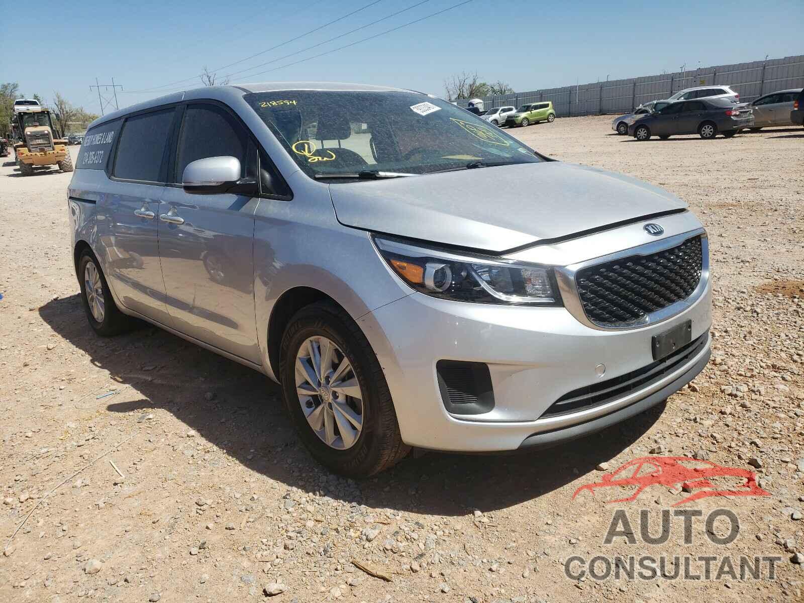 KIA SEDONA 2017 - KNDMB5C16H6218594