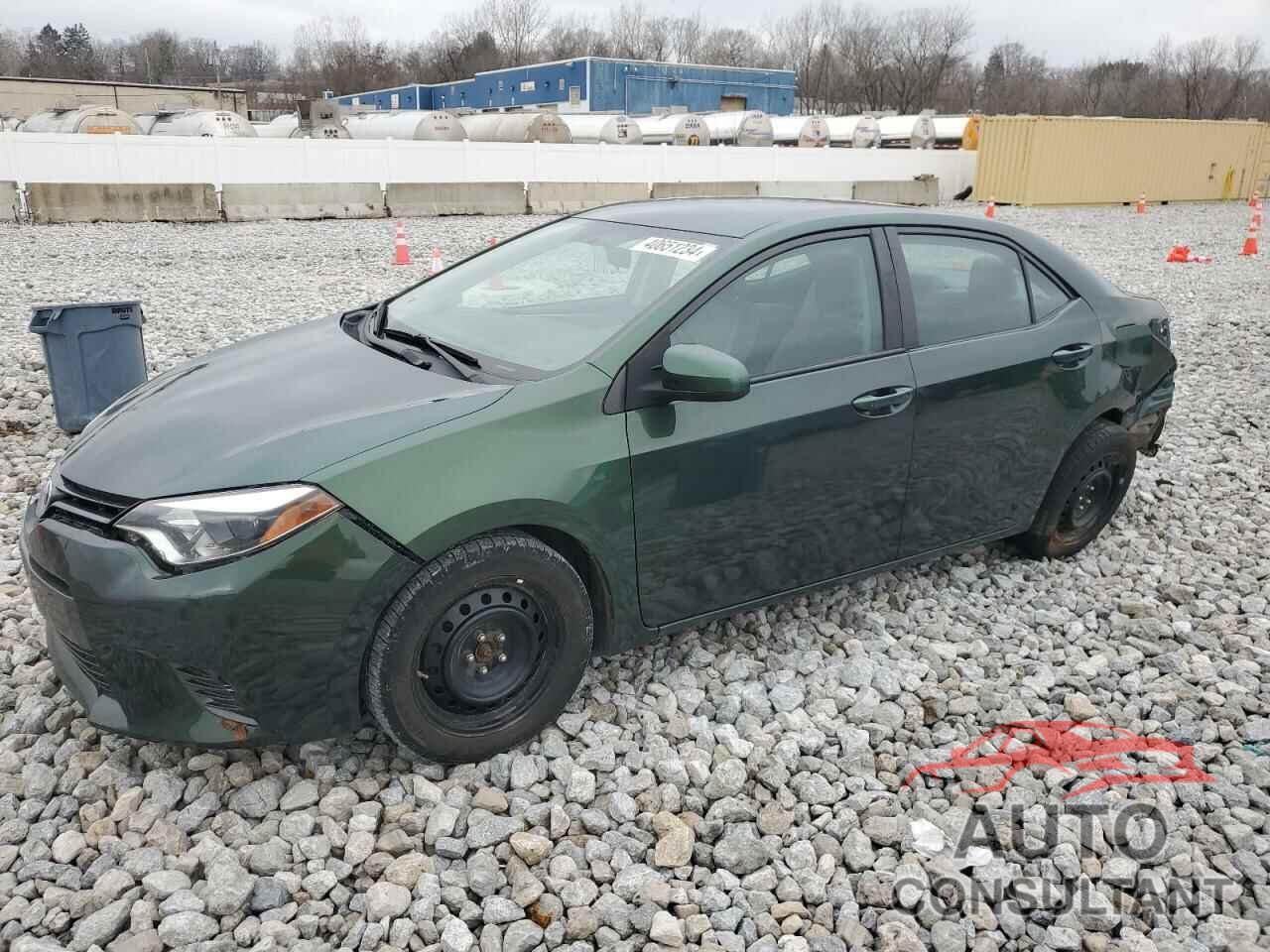 TOYOTA COROLLA 2016 - 2T1BURHE7GC664765