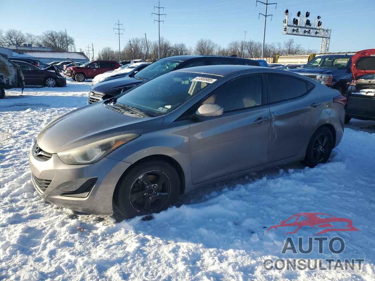 HYUNDAI ELANTRA 2014 - 5NPDH4AE3EH477608