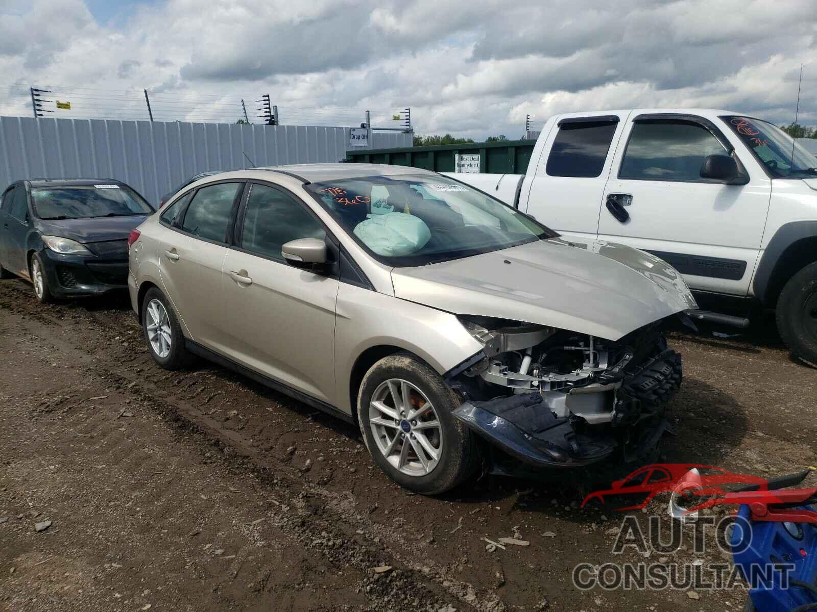 FORD FOCUS 2017 - 1FADP3F28HL339645