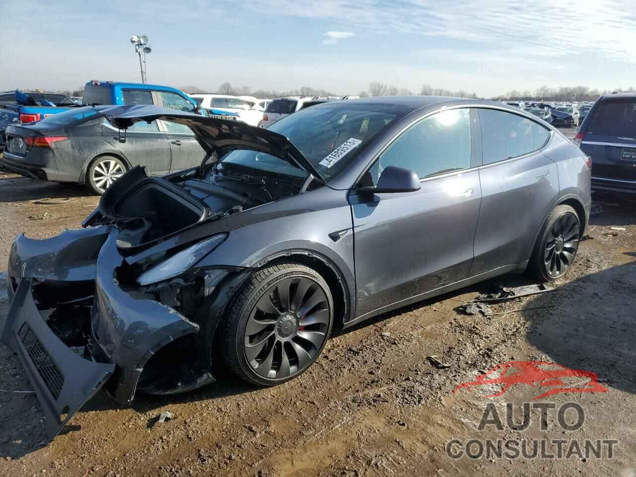 TESLA MODEL Y 2022 - 7SAYGDEF6NF467857
