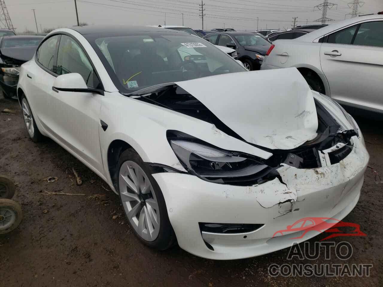 TESLA MODEL 3 2022 - 5YJ3E1EB9NF106373