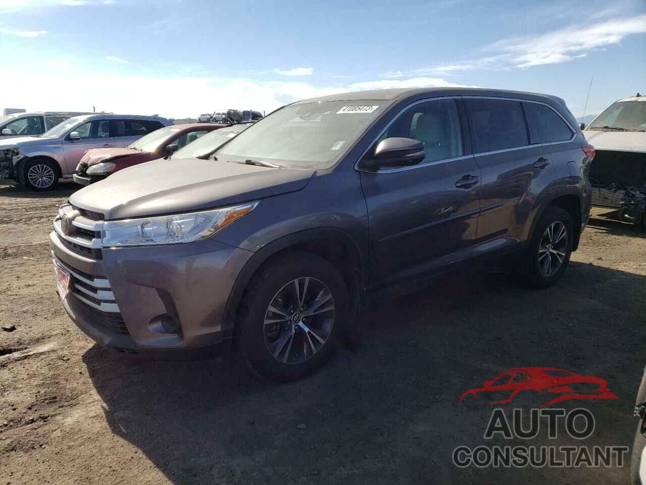 TOYOTA HIGHLANDER 2019 - 5TDBZRFH1KS929856