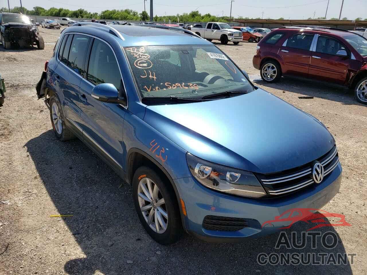 VOLKSWAGEN TIGUAN 2017 - WVGRV7AX9HW509635