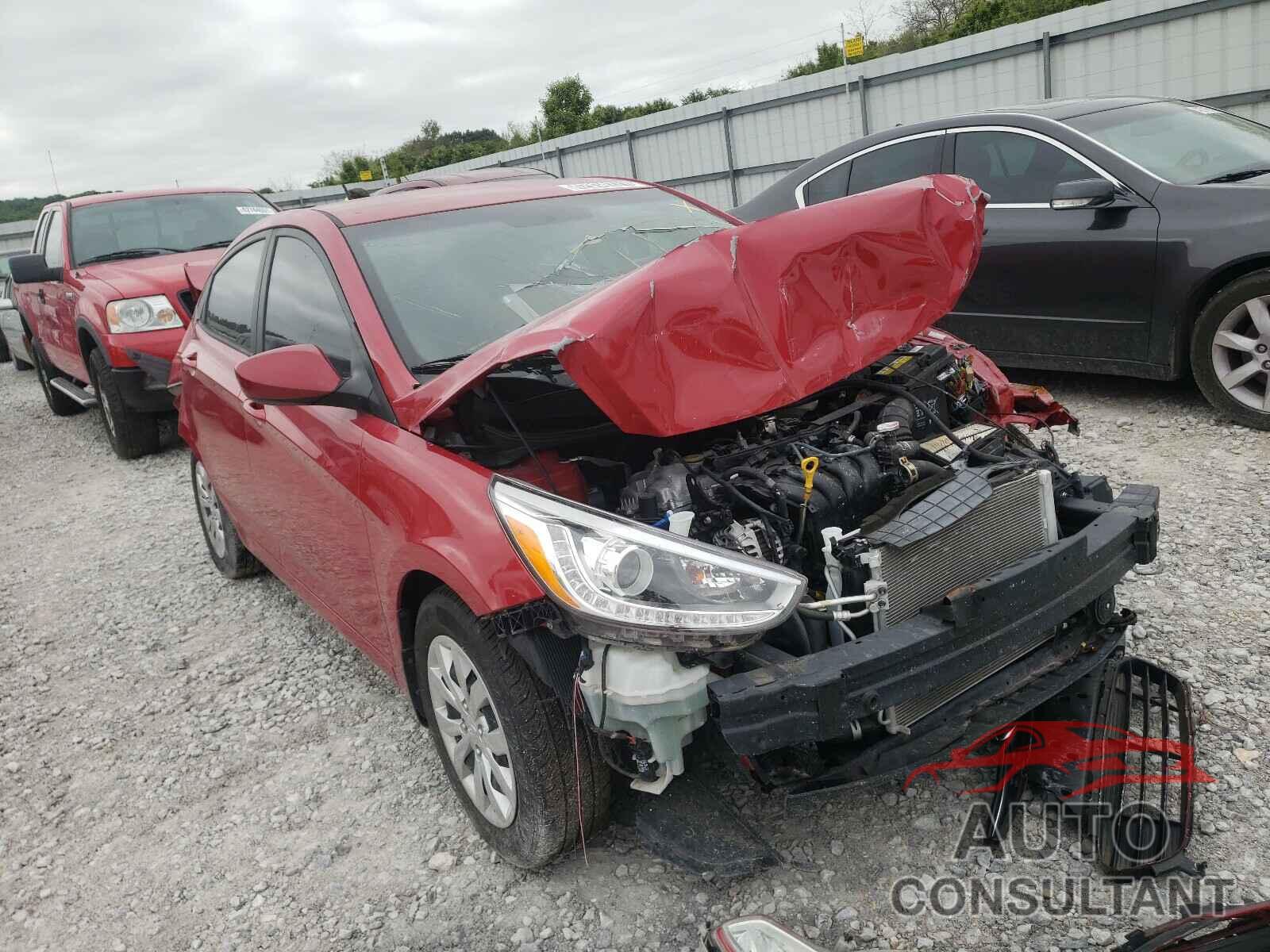 HYUNDAI ACCENT 2016 - KMHCU4AE6GU167254
