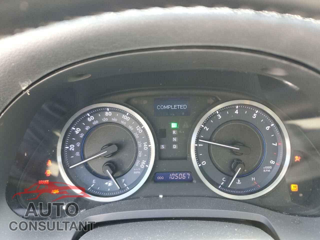 LEXUS IS 2013 - JTHCF5C21D5061502