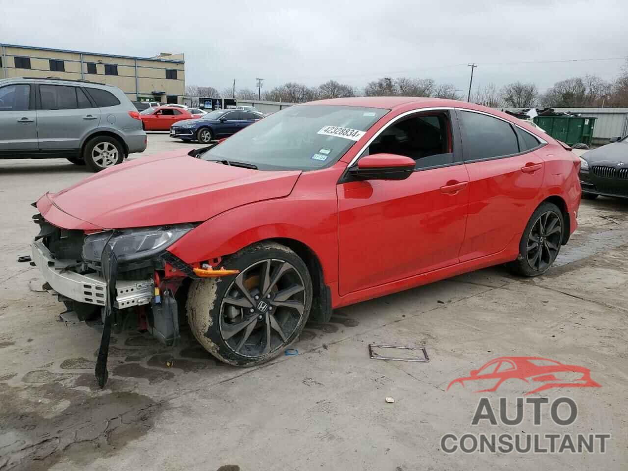 HONDA CIVIC 2019 - 2HGFC2F81KH571202