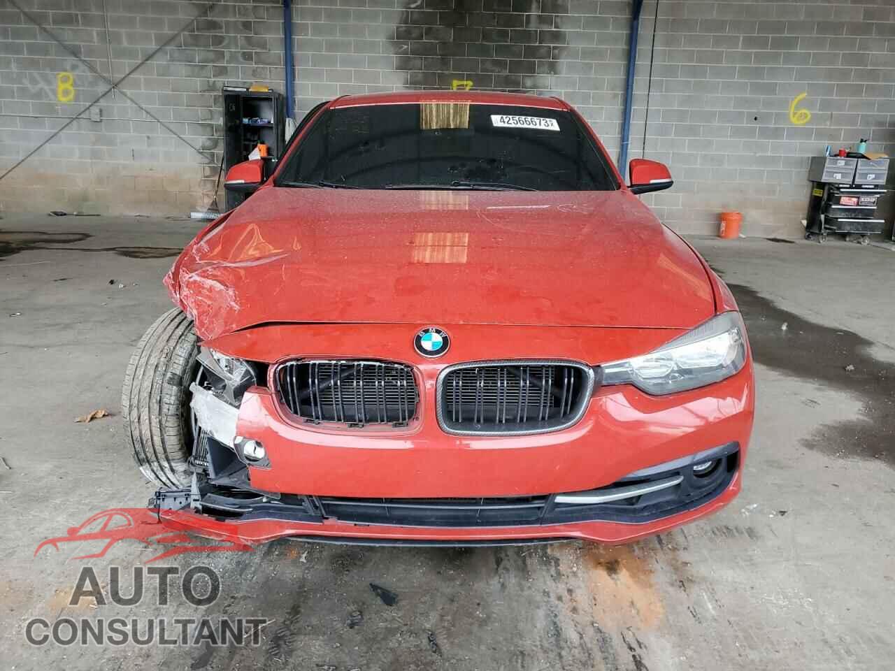 BMW 3 SERIES 2016 - WBA8E9G58GNU30234