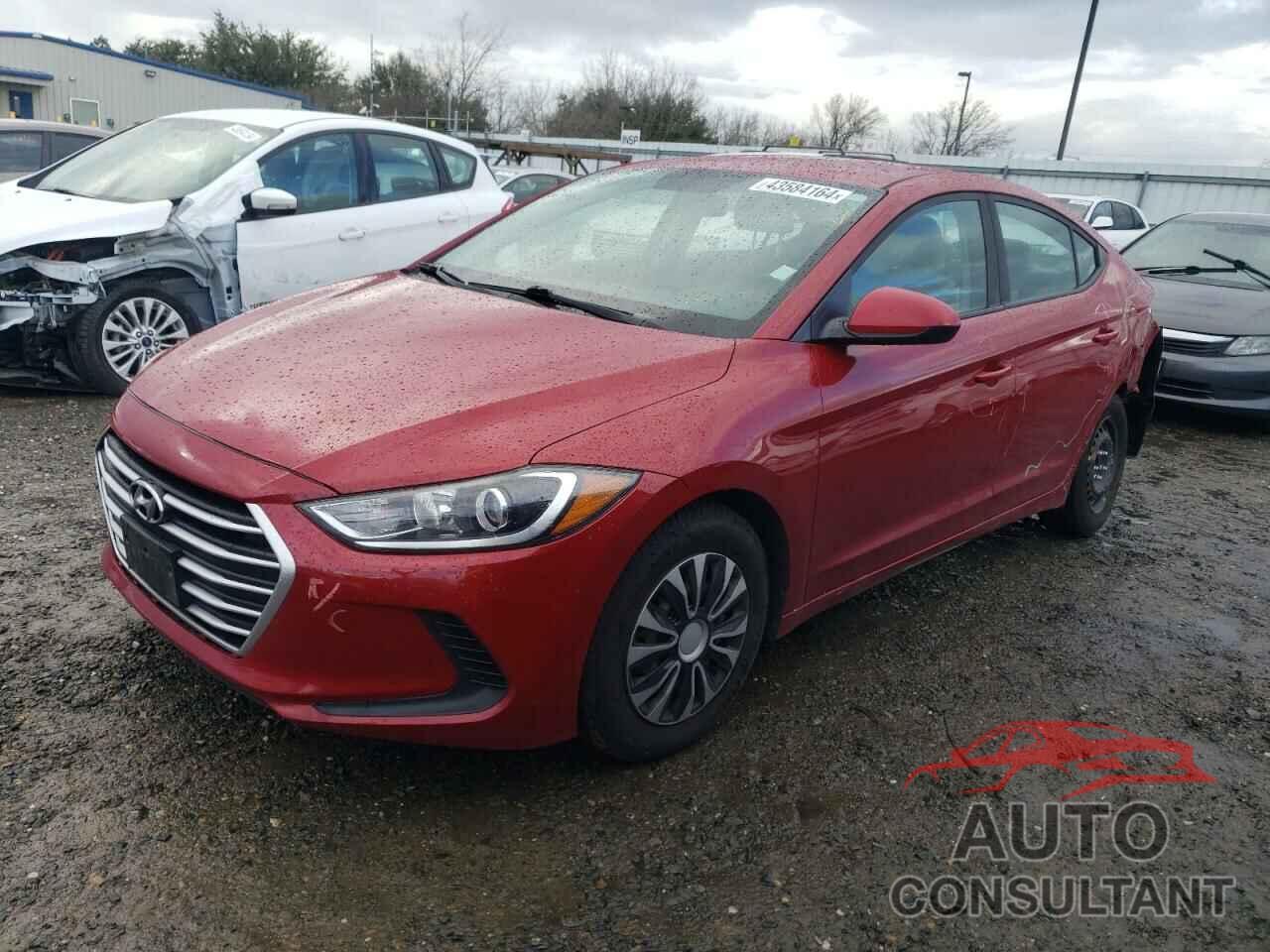 HYUNDAI ELANTRA 2017 - KMHD74LF0HU161100