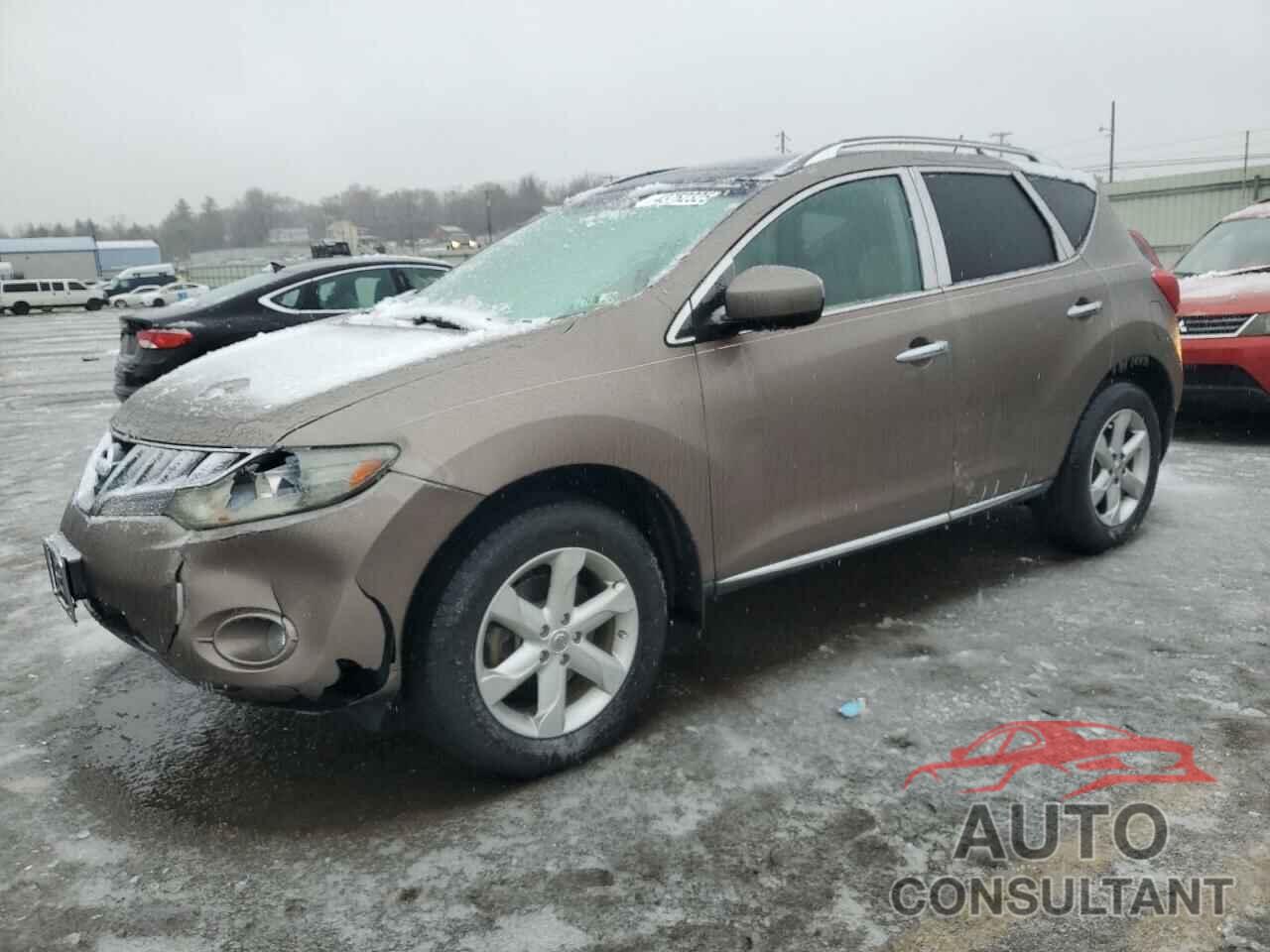 NISSAN MURANO 2009 - JN8AZ18W39W206534