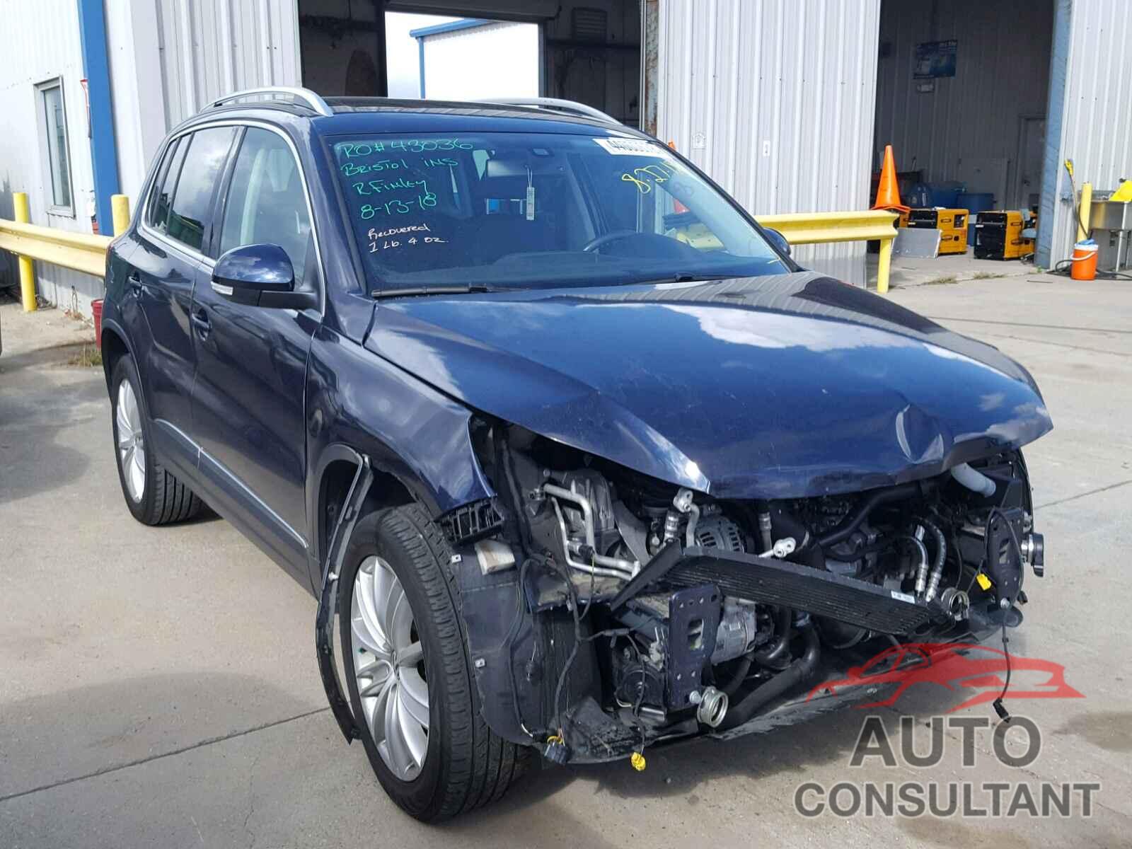 VOLKSWAGEN TIGUAN S 2016 - WVGAV7AXXGW613174
