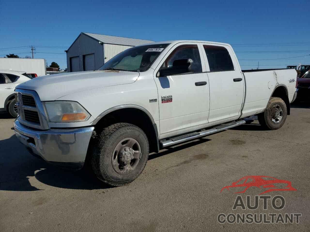 DODGE RAM 2500 2012 - 3C6TD5HT2CG166573