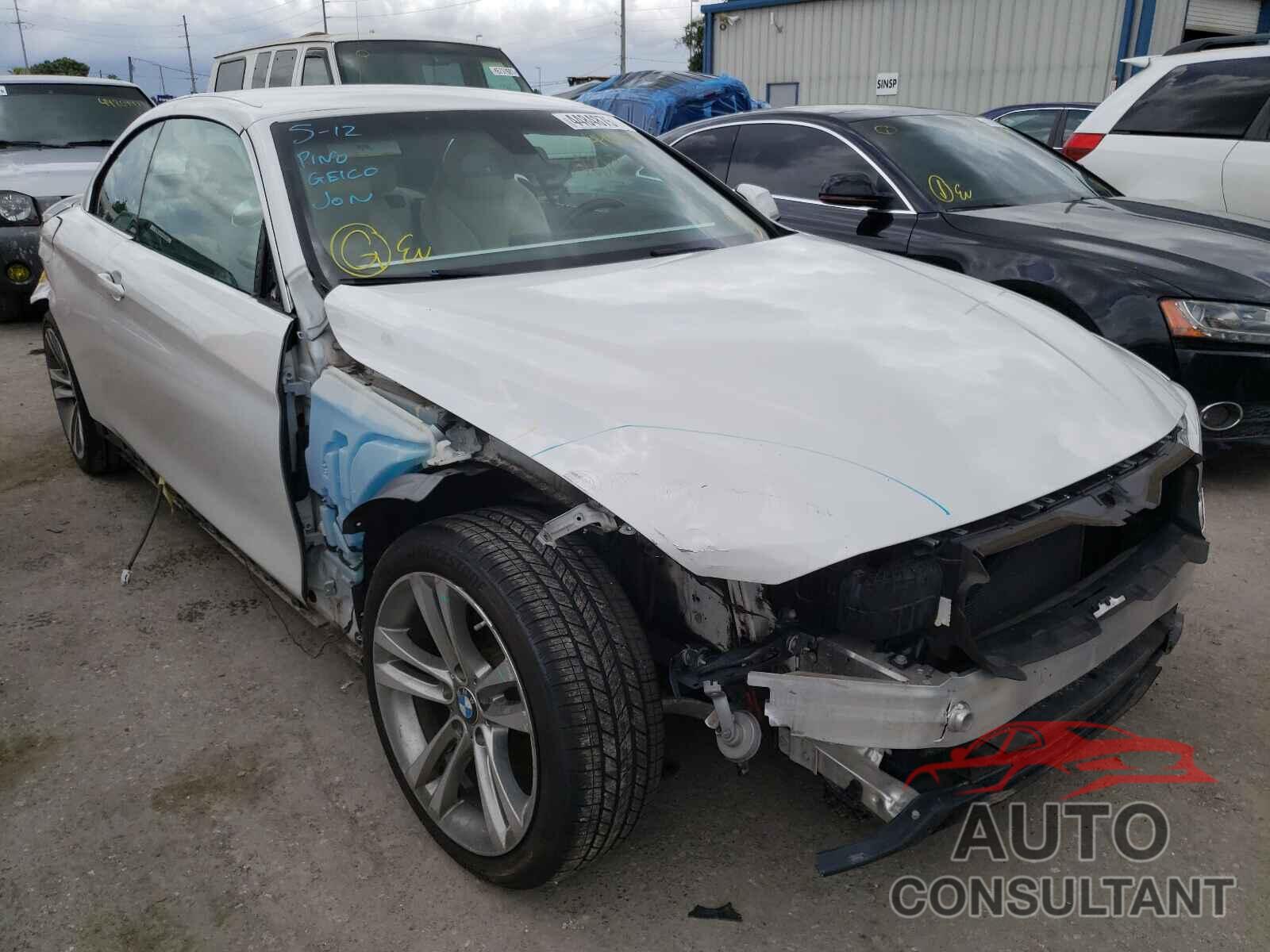 BMW 4 SERIES 2018 - WBA4Z1C50JEC60200