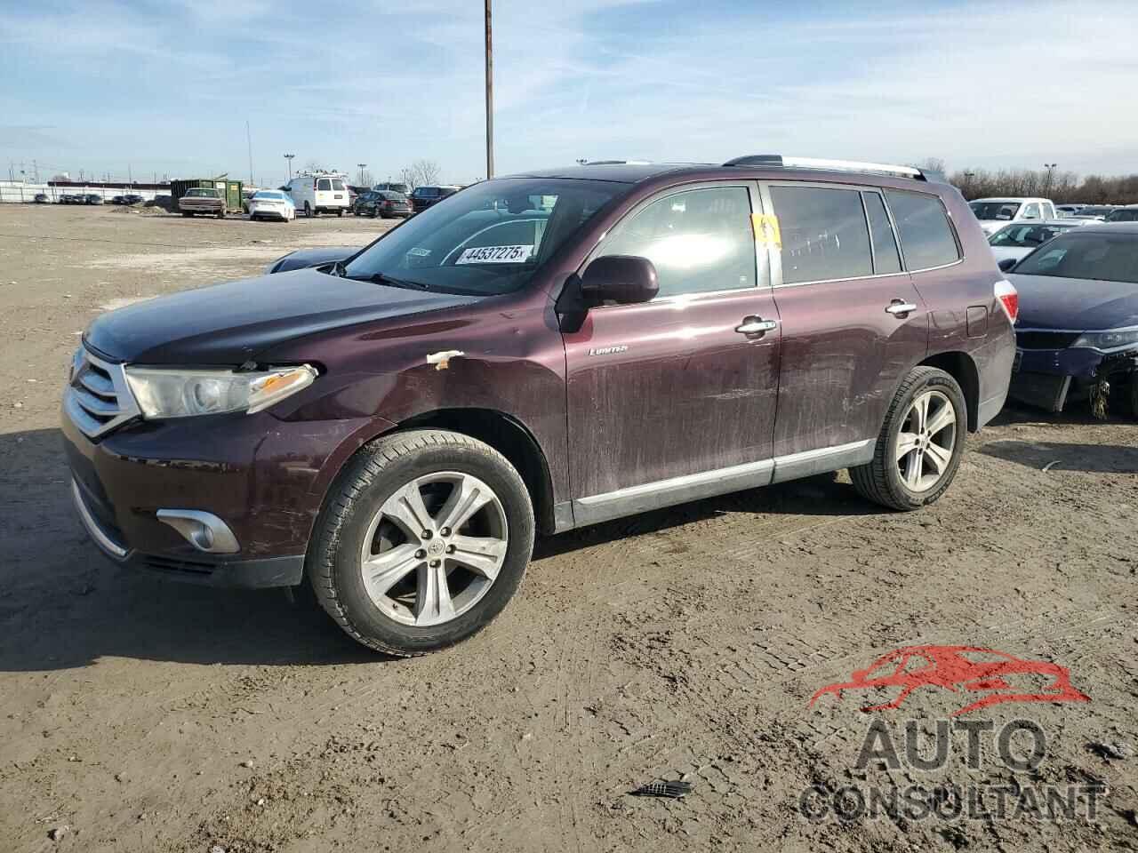 TOYOTA HIGHLANDER 2013 - 5TDDK3EH7DS200260