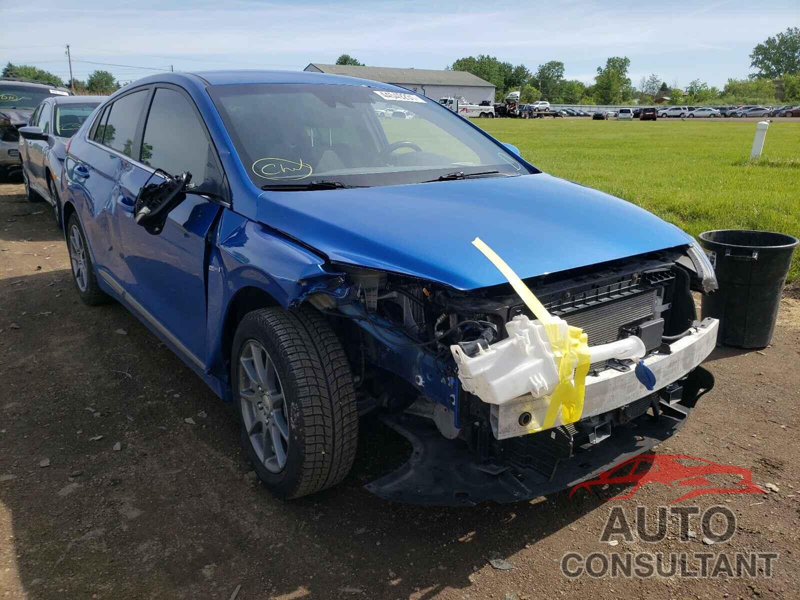 HYUNDAI IONIQ 2018 - KMHC75LC1JU063514