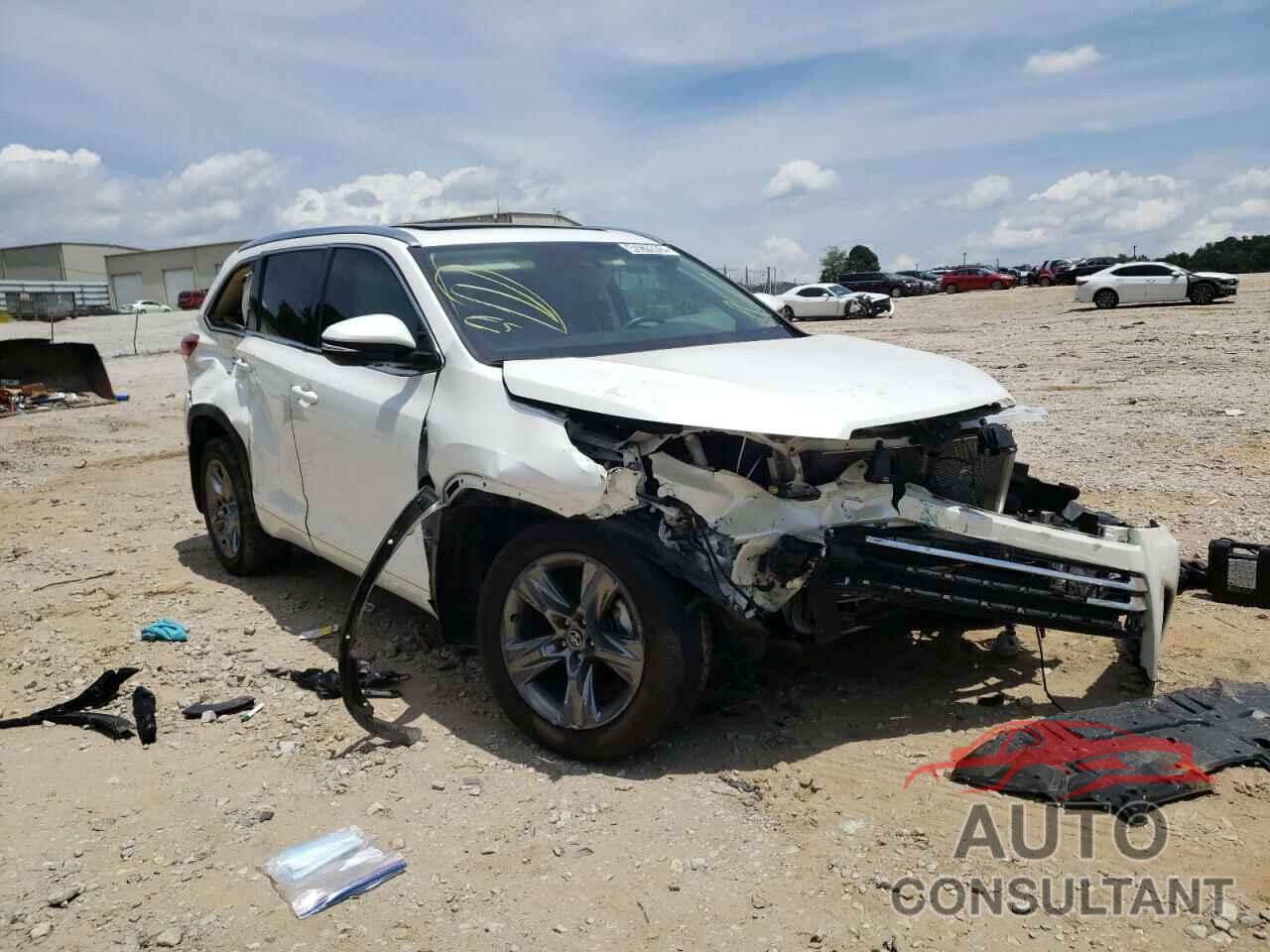 TOYOTA HIGHLANDER 2018 - 5TDDZRFH9JS881417
