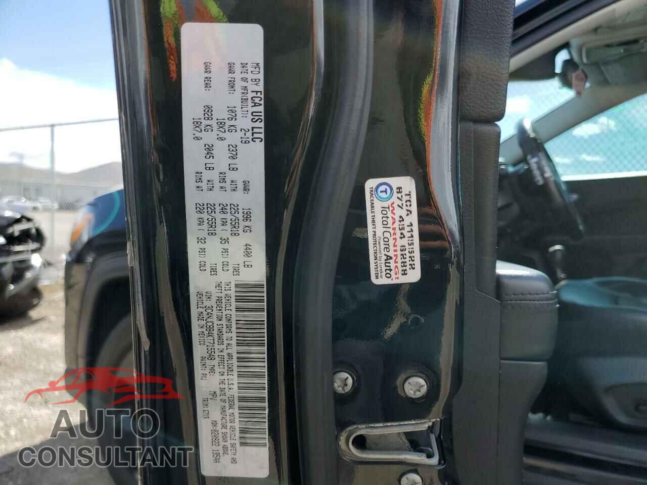 JEEP COMPASS 2019 - 3C4NJCBB4KT715548