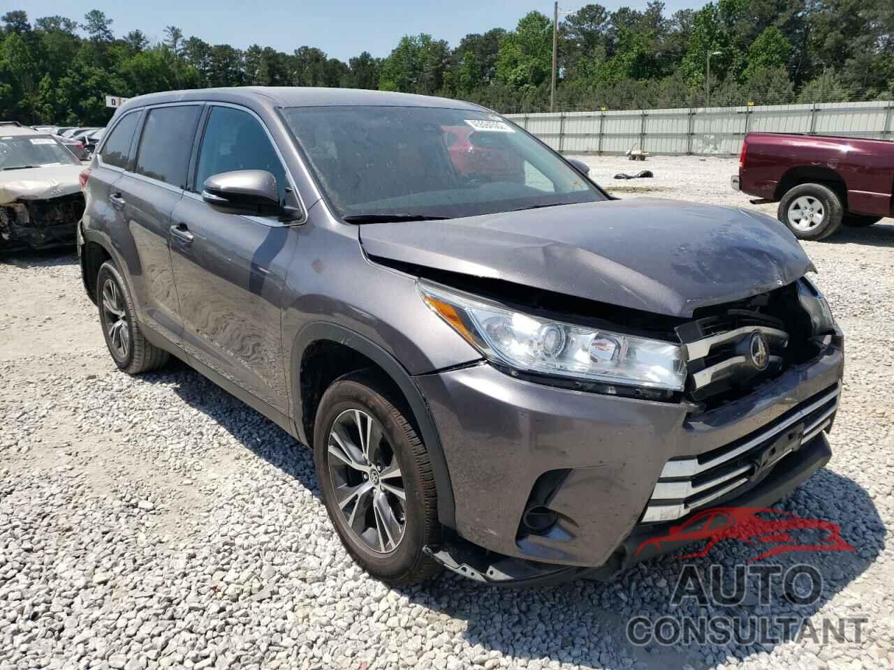 TOYOTA HIGHLANDER 2019 - 5TDZZRFH5KS312927