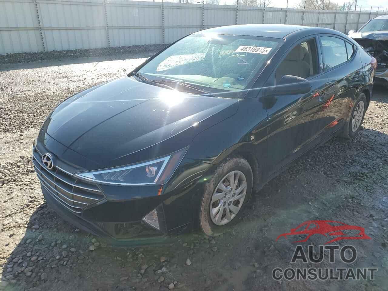 HYUNDAI ELANTRA 2019 - 5NPD74LF4KH493868