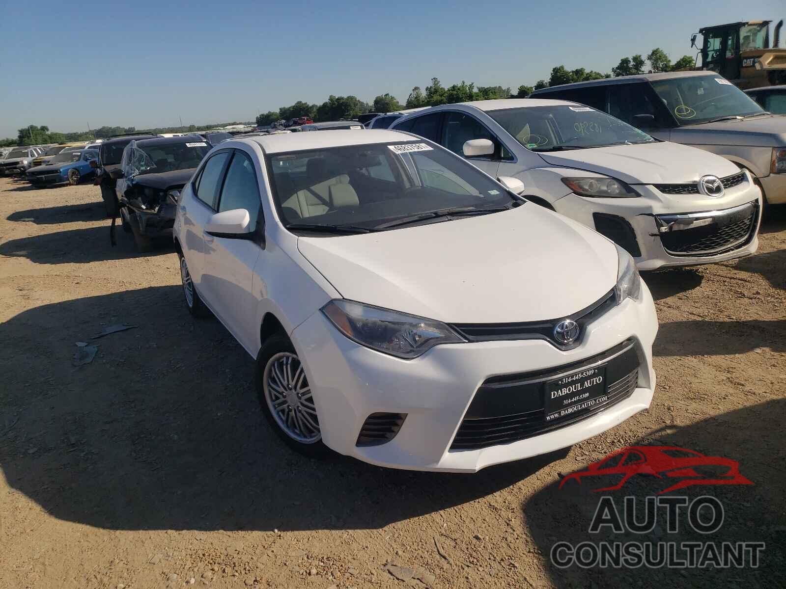 TOYOTA COROLLA 2016 - 5YFBURHE5GP488654