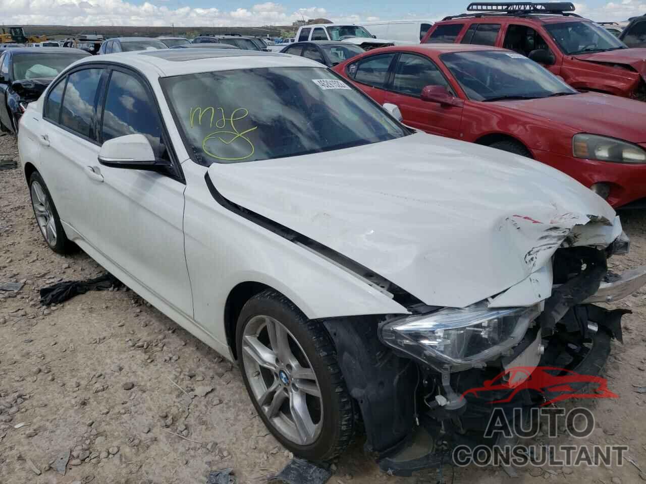 BMW 3 SERIES 2016 - WBA8B7C51GK368504