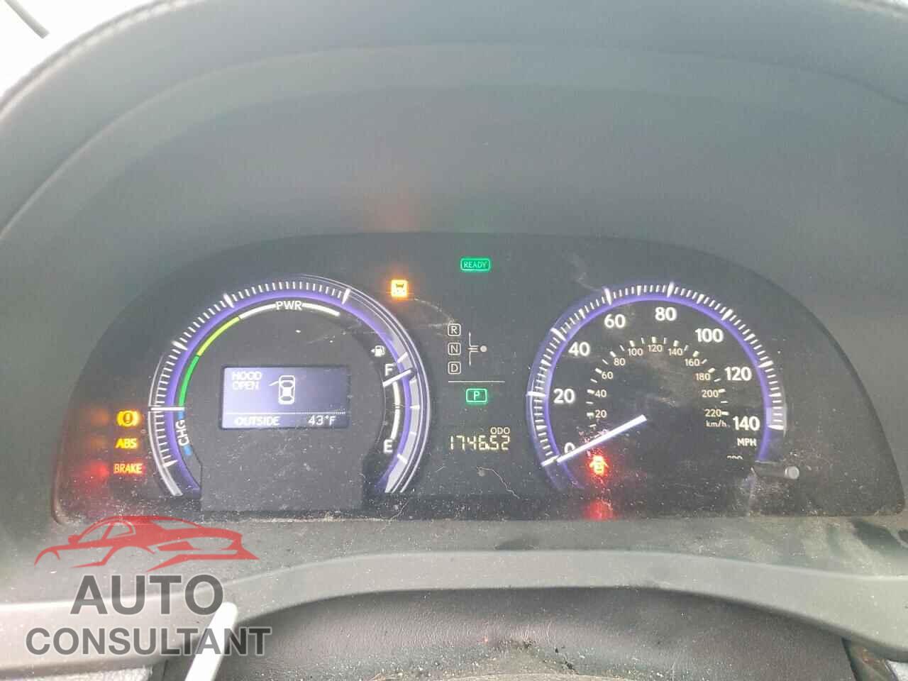 LEXUS HS 2010 - JTHBB1BA9A2019147
