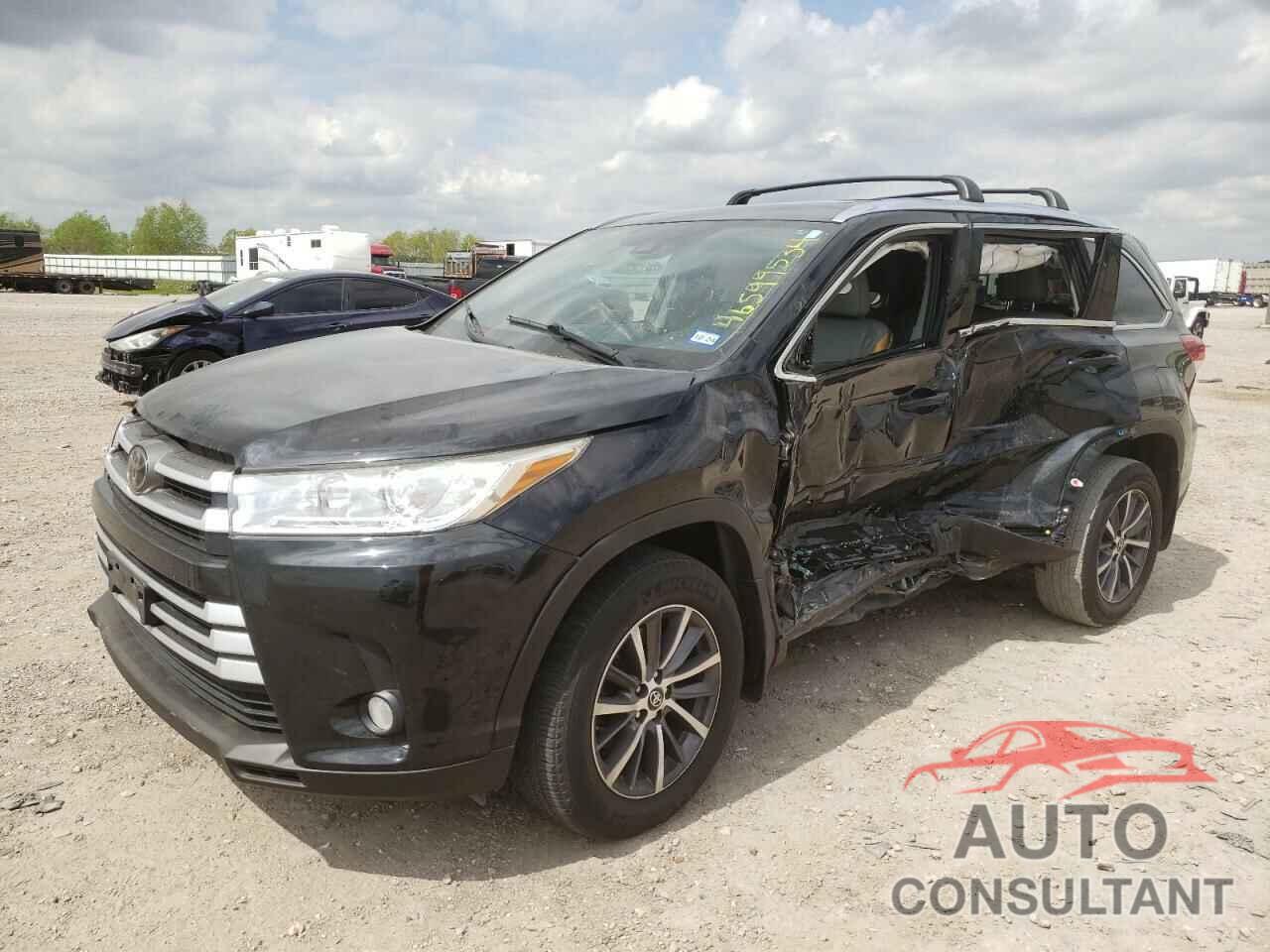 TOYOTA HIGHLANDER 2019 - 5TDJZRFH6KS566935