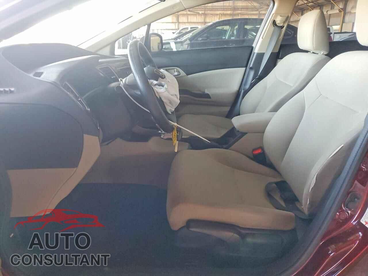 HONDA CIVIC 2013 - 2HGFB2F54DH594422
