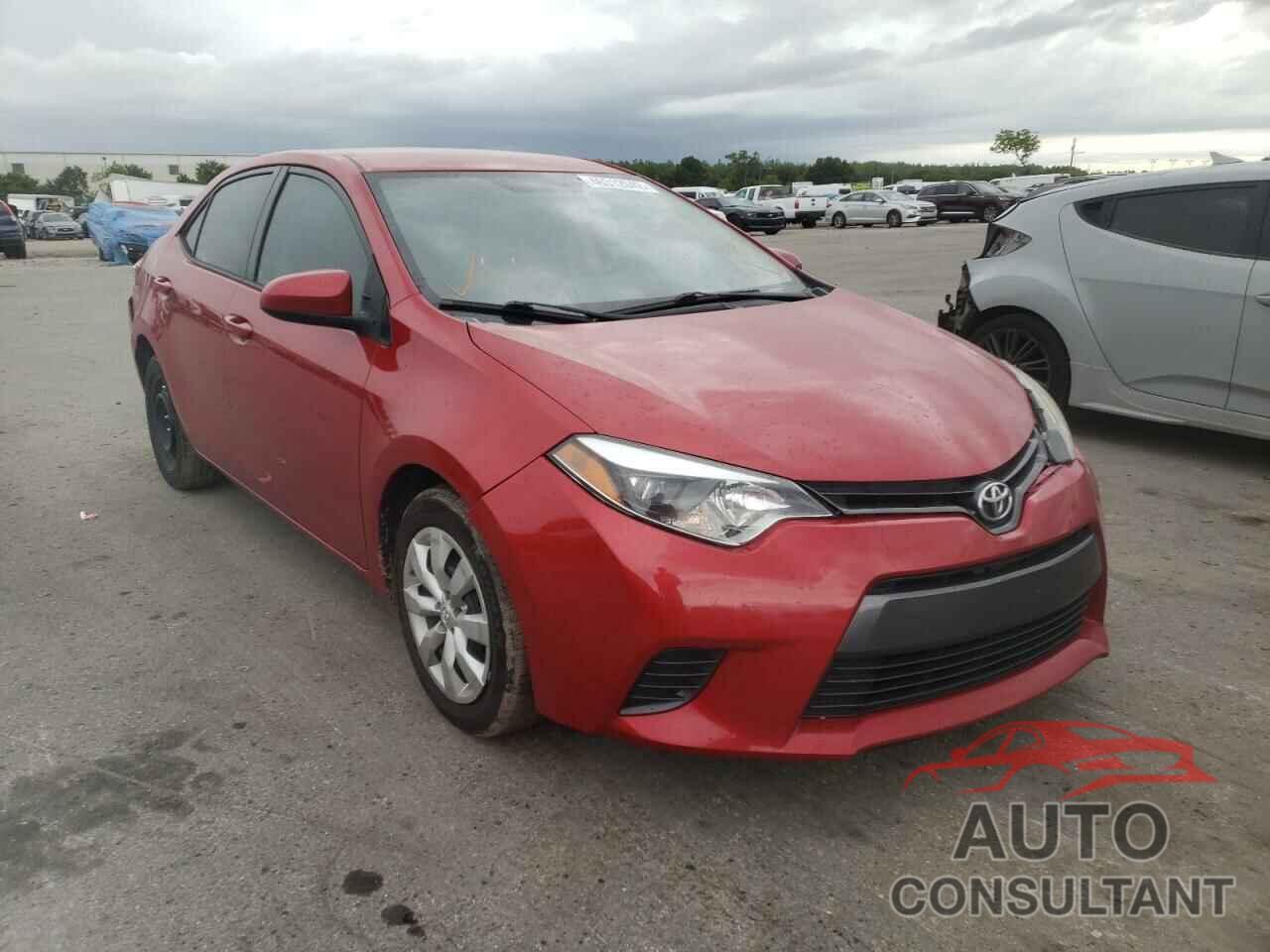 TOYOTA COROLLA 2016 - 2T1BURHE1GC745583