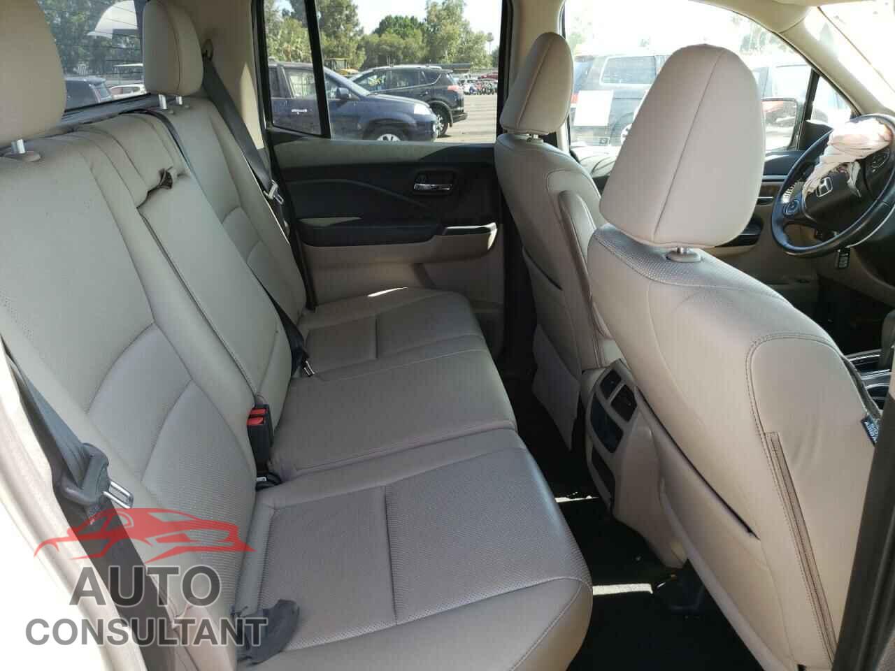 HONDA RIDGELINE 2017 - 5FPYK2F68HB004693