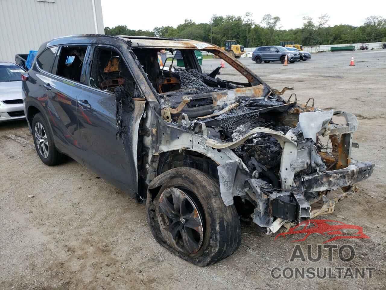 TOYOTA HIGHLANDER 2022 - 5TDGZRAH5NS543572