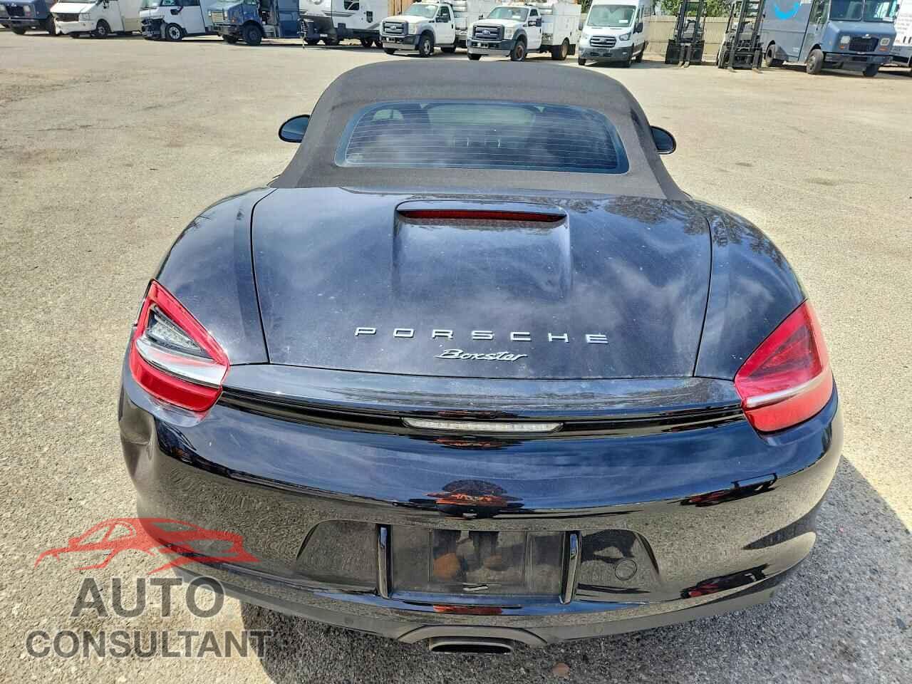 PORSCHE BOXSTER 2016 - WP0CA2A89GS120601
