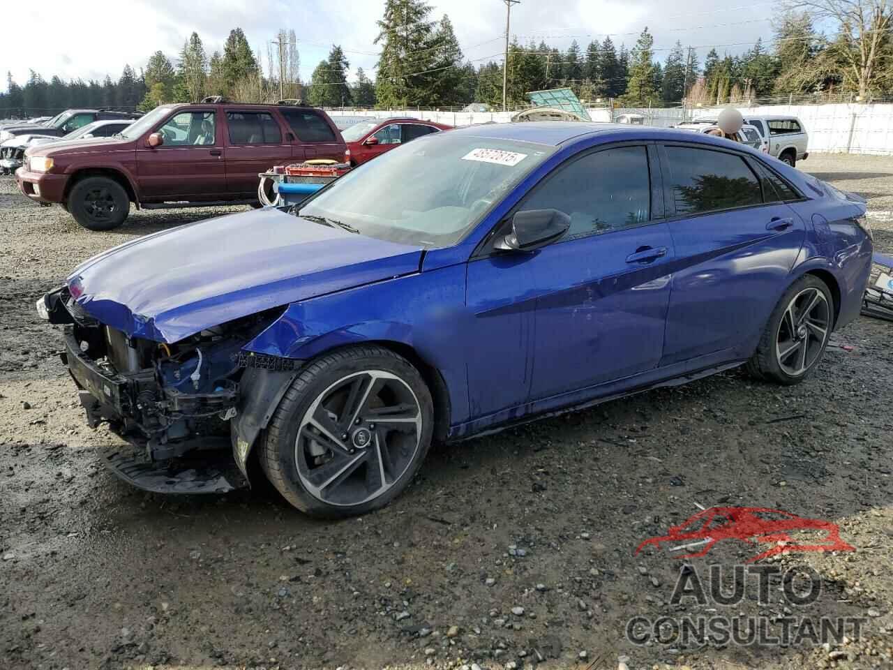 HYUNDAI ELANTRA 2022 - KMHLR4AFXNU241122