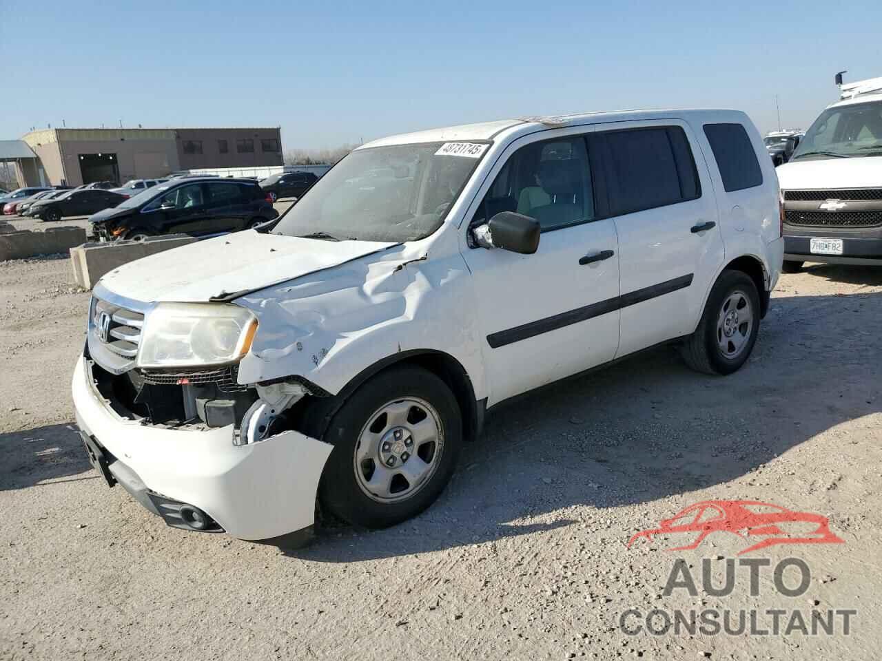 HONDA PILOT 2014 - 5FNYF3H26EB016544