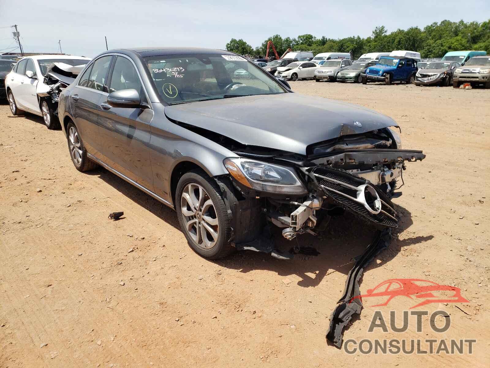 MERCEDES-BENZ C CLASS 2017 - 55SWF4KB5HU227856