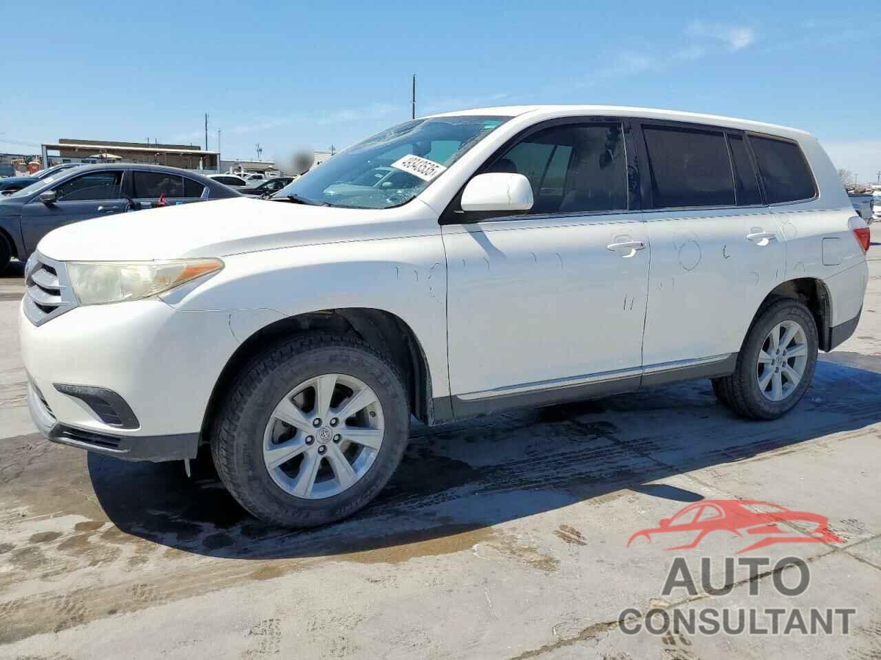 TOYOTA HIGHLANDER 2013 - 5TDZK3EH5DS139240