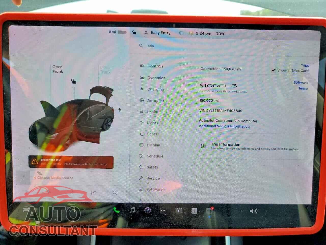 TESLA MODEL 3 2019 - 5YJ3E1EA1KF403849