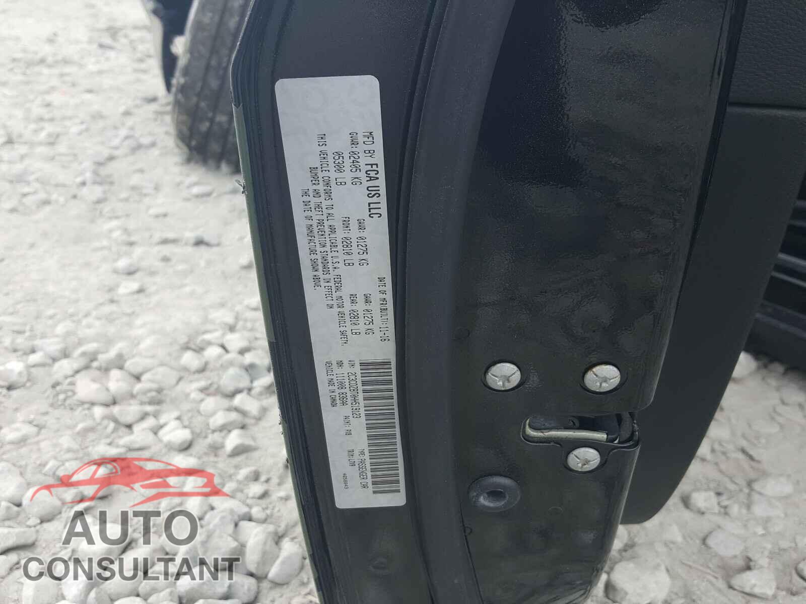 DODGE CHALLENGER 2017 - 2C3CDZBT0HH519123